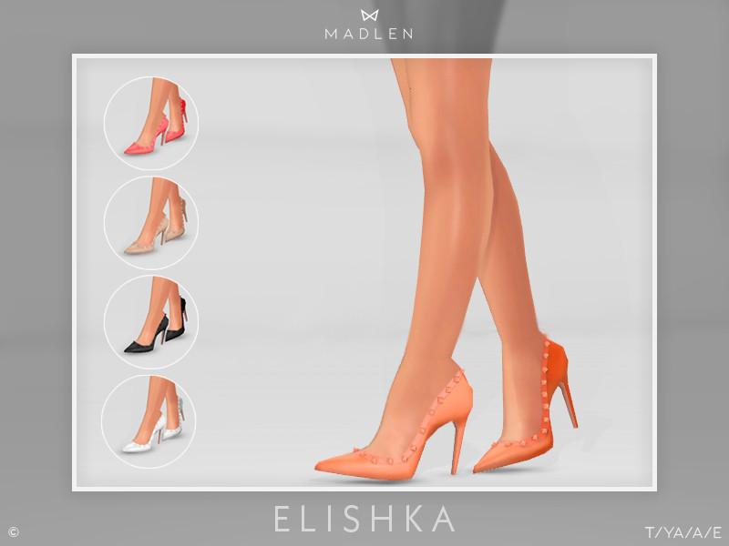 The Sims Resource - Madlen Elishka Shoes