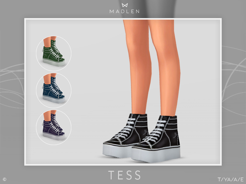 The Sims Resource - Madlen Tess Shoes