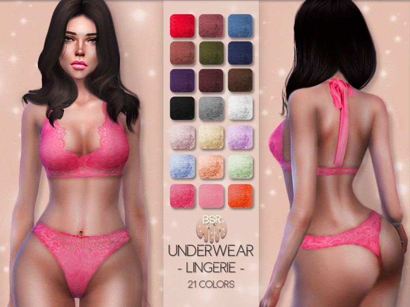 The Sims Resource - Underwear (Lingerie) BD15