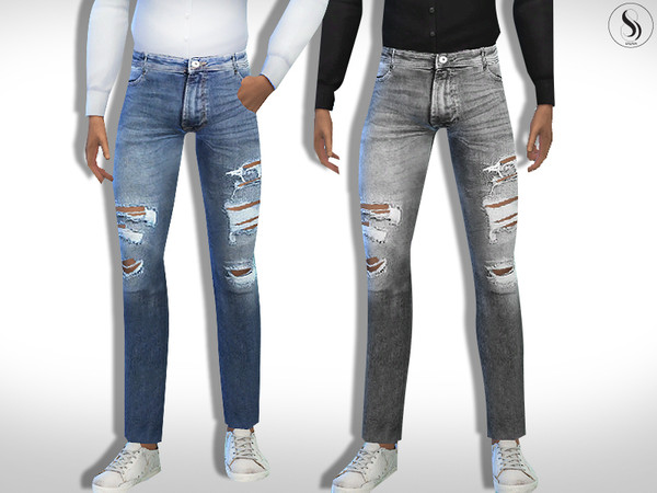 The Sims Resource - JJ Liam Men Jeans