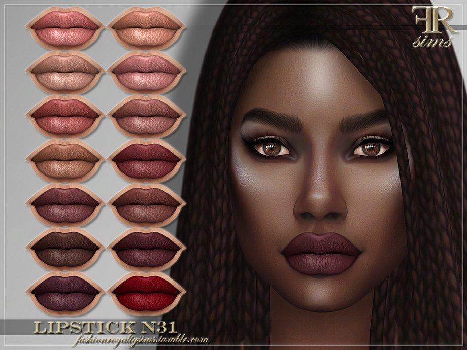 The Sims Resource - Lipstick N31