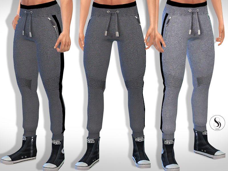The Sims Resource - Male Sims Athletic and Casual Tracksuit Bottoms