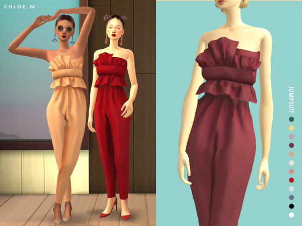 The Sims Resource - ChloeM-Jumpsuit