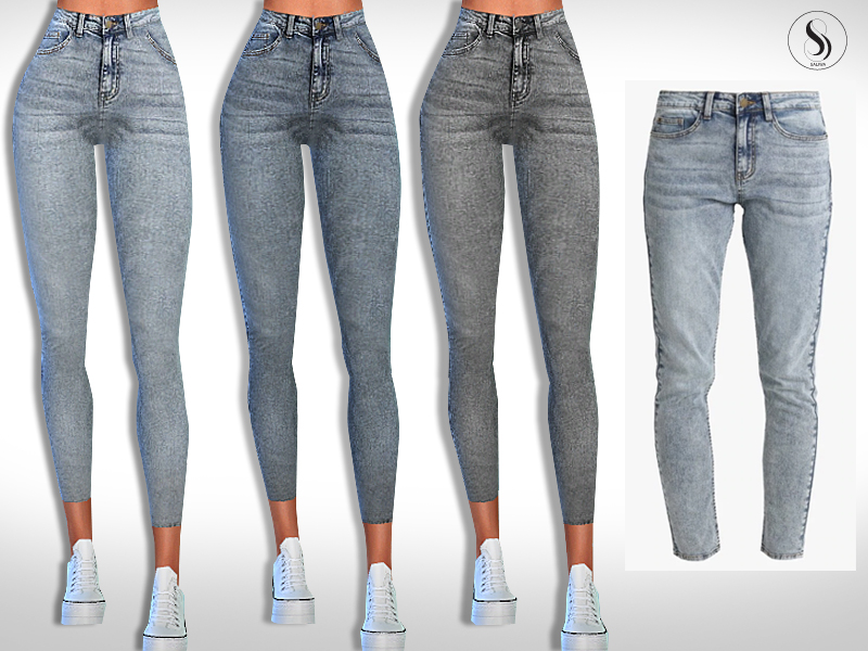 The Sims Resource - Relaxed Fit Jeans