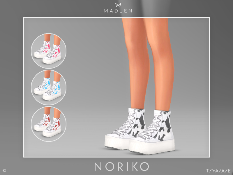 The Sims Resource - Madlen Noriko Shoes