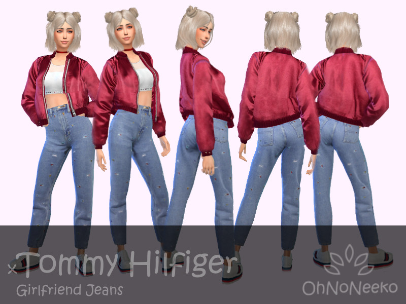 The Sims Resource - ONN Tommy Hilfiger Girlfriend Jeans