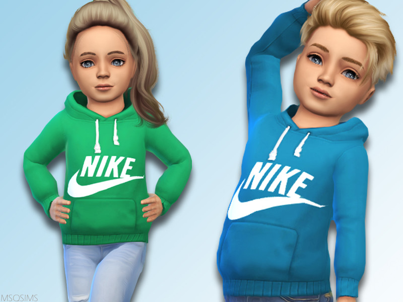 The Sims Resource - Nike Hoddie - Toddler