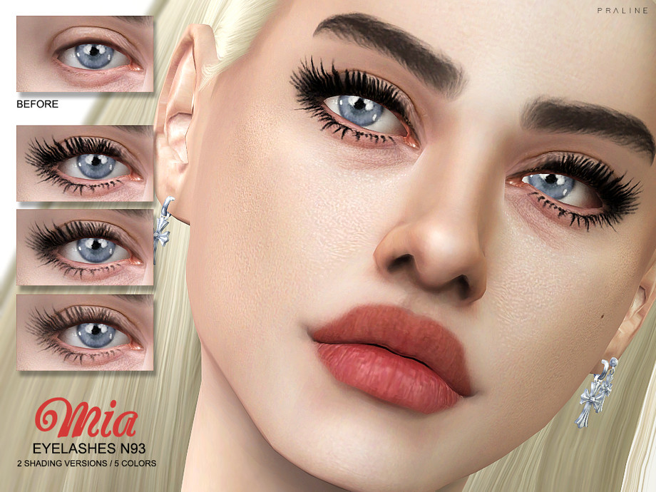 The Sims Resource - Mia Eyelashes N93