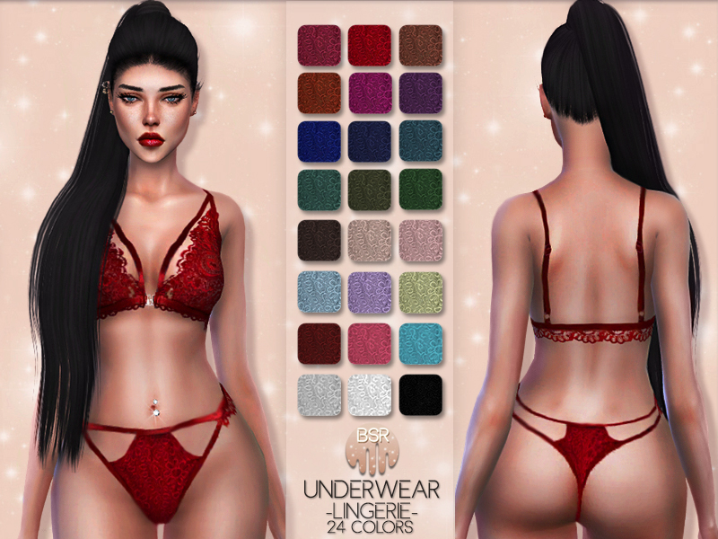 The Sims Resource - Underwear (Lingerie) BD29