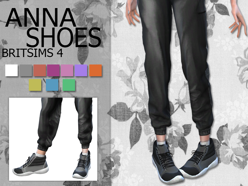 The Sims Resource - BritSims - Anna Shoes