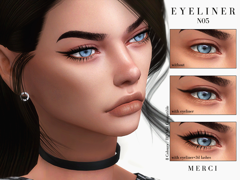 The Sims Resource - Eyeliner N05