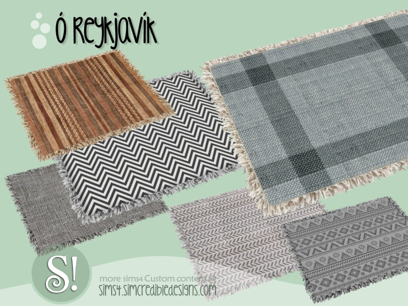 The Sims Resource - Oh Reykjavik rug
