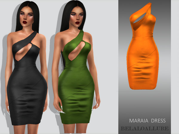 The Sims Resource - Belaloallure_Maraia dress