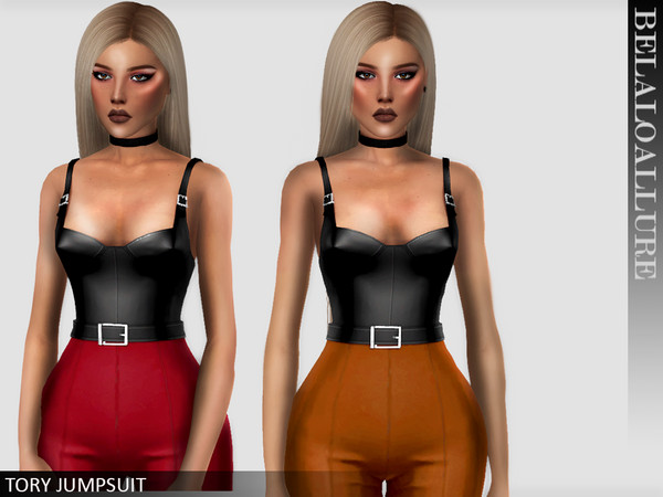 The Sims Resource - Azure Cropped Jeans