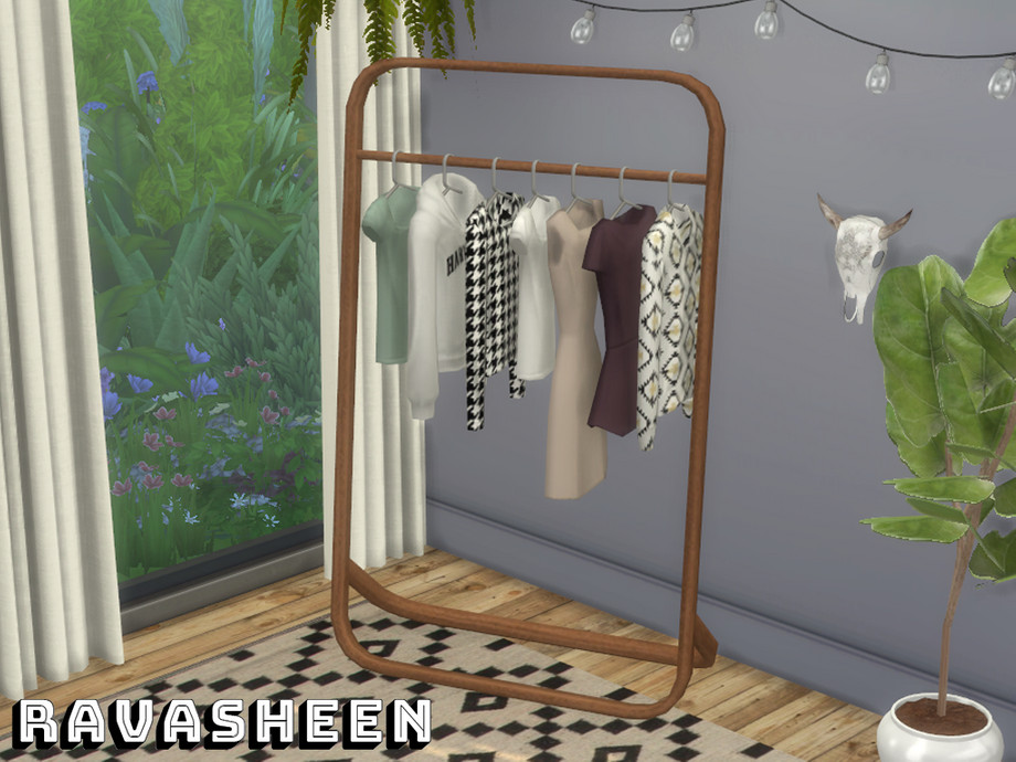 The Sims Resource - Don't Be Clothes Minded Clothing Rack
