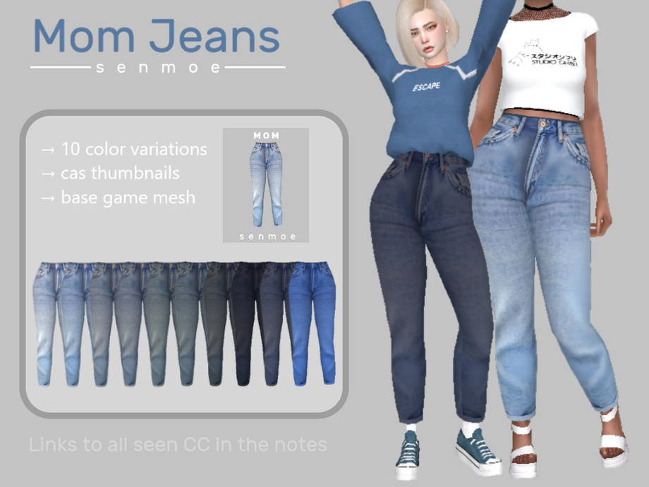 Senmoe's Mom Jeans
