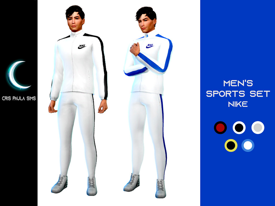 The Sims Resource - Men's Sports Set Nike