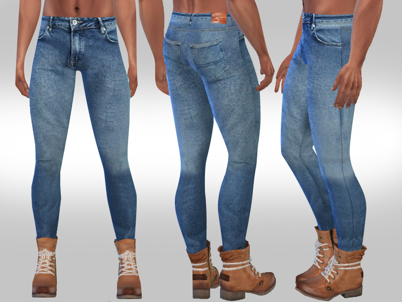 The Sims Resource - Superdry Men Fit Jeans