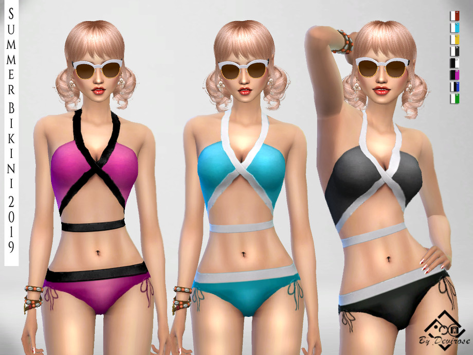 The Sims Resource - Summer Bikini 2019