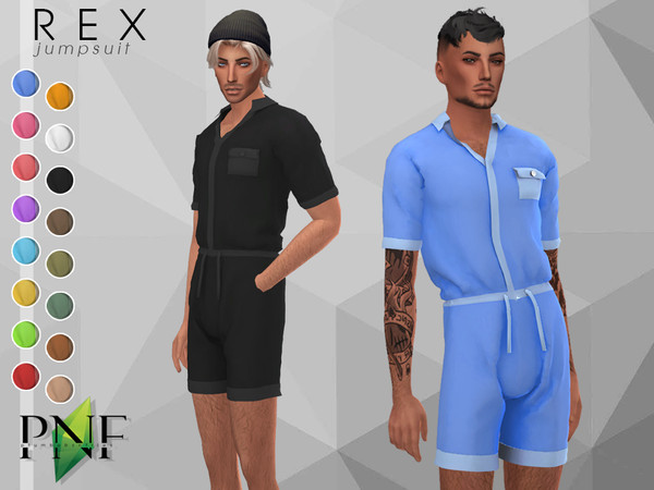 The Sims Resource - REX | jumpsuit