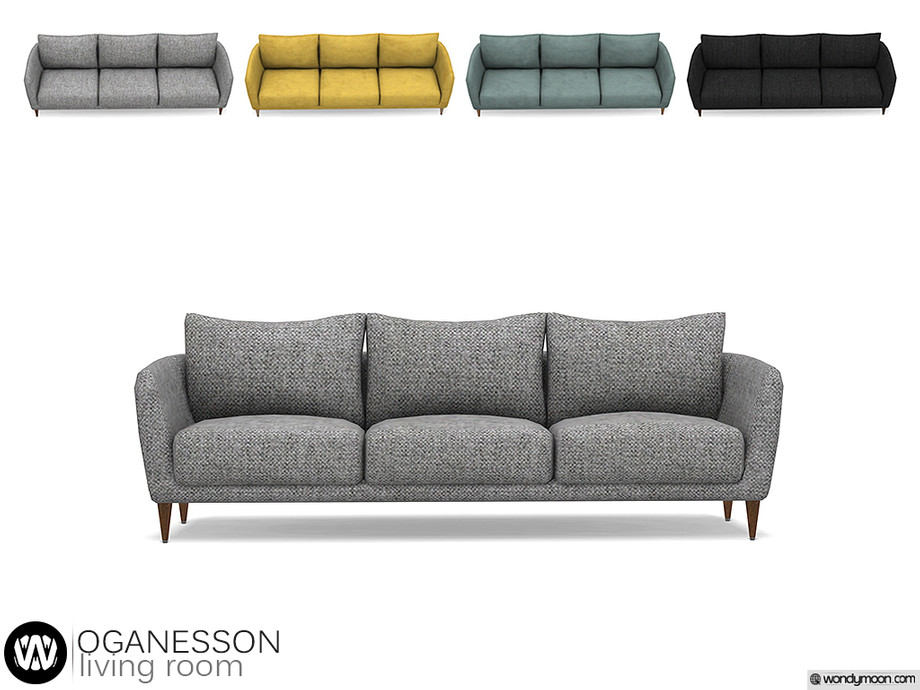 The Sims Resource - Oganesson Sofa