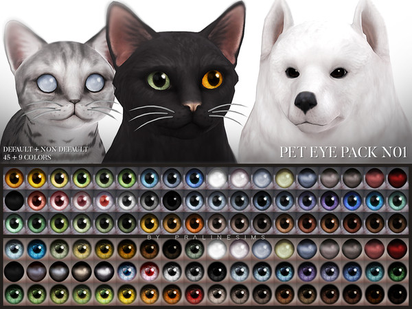 The Sims Resource - Pet Eye Pack N01