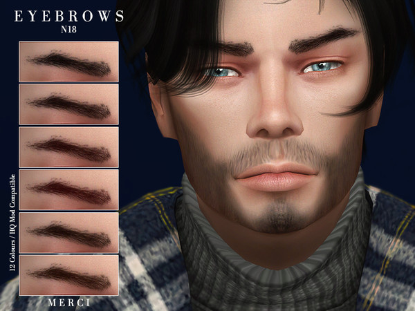 The Sims Resource - Eyebrows N18