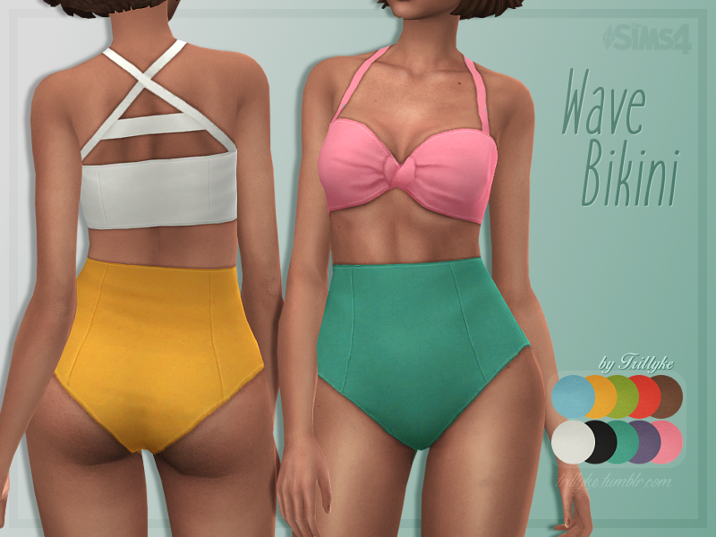 The Sims Resource - Trillyke - Wave Bikini