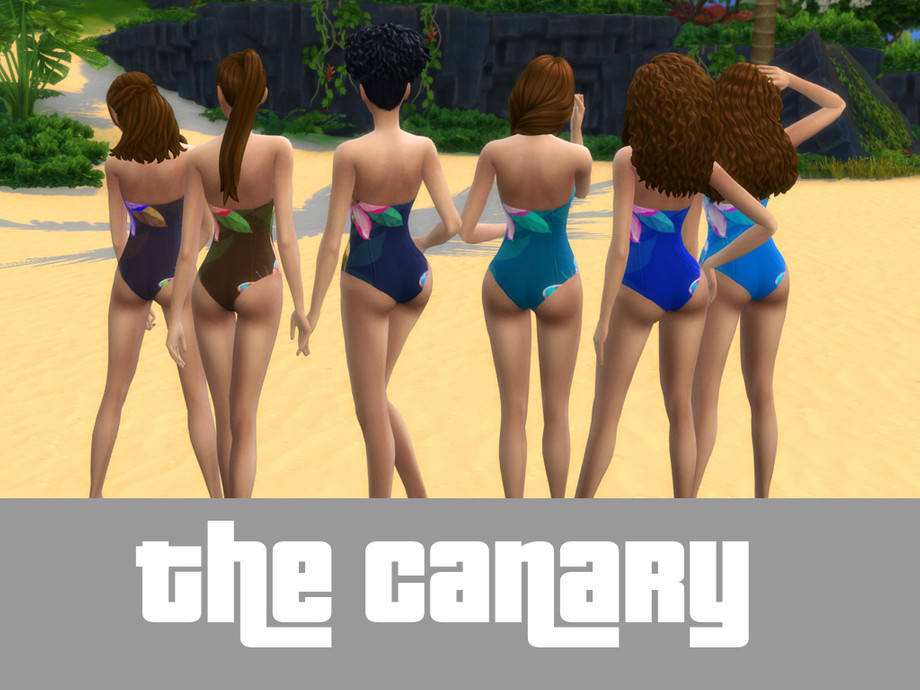 The Sims Resource - Island Living Swimsuit