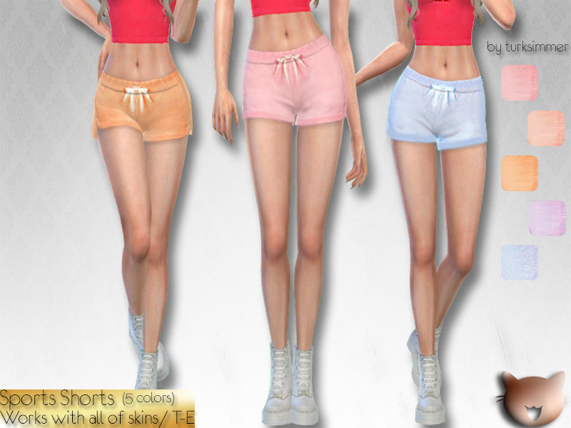 The Sims Resource - Sport Shorts