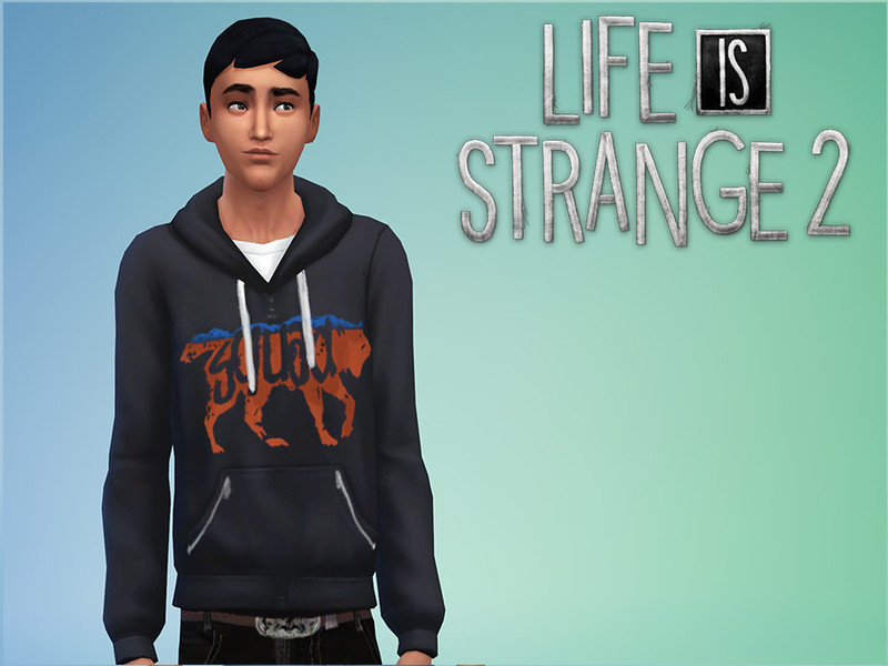 The Sims Resource - Life is Strange 2 Sean Wolf Squad Hoodie