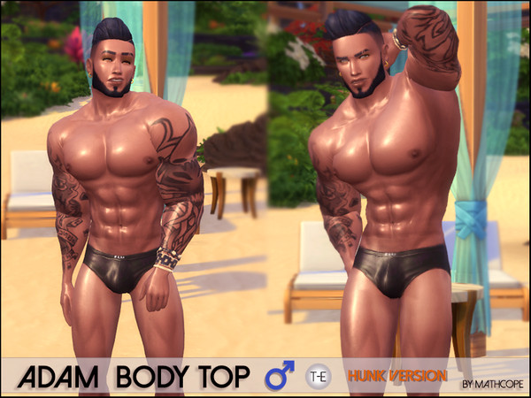 The Sims Resource - Mathcope Adam Body Top