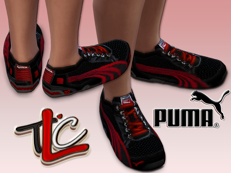 The Sims Resource - Puma Athletic Sneakers