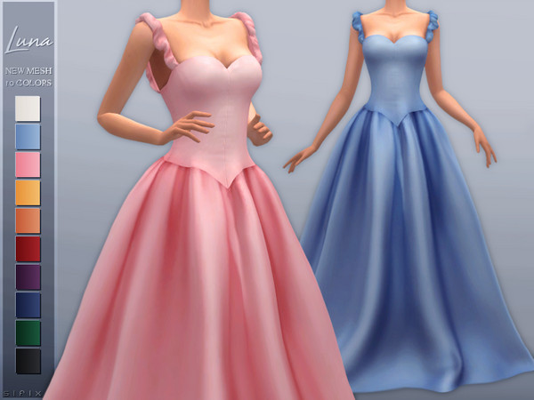 The Sims Resource - Luna Gown