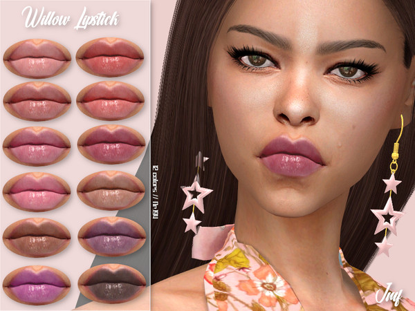 The Sims Resource - IMF Willow Lipstick N.194