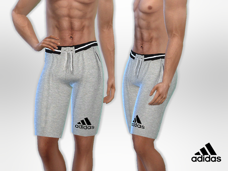 The Sims Resource - Adidas Male Shorts