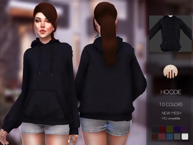 The Sims Resource - Hoodie BD101