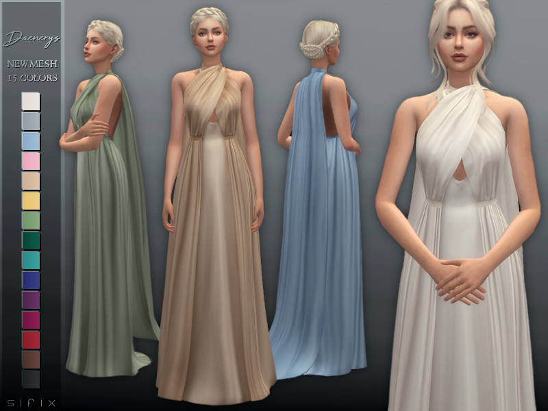The Sims Resource - Daenerys Dress II