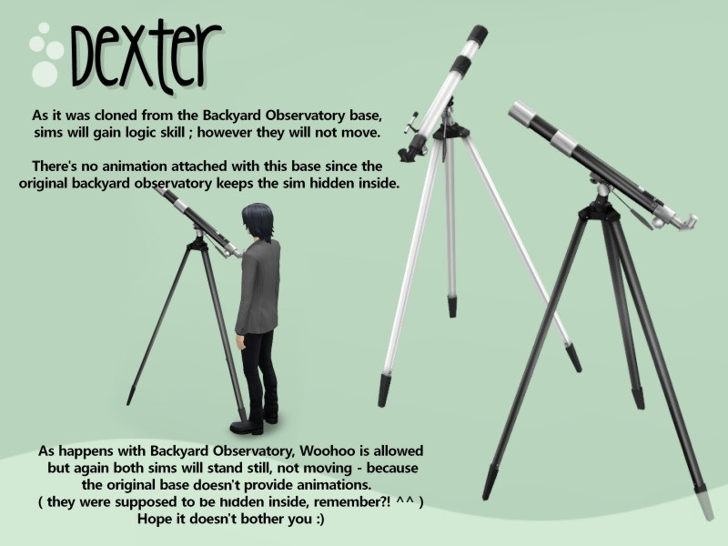 The Sims Resource - Dexter telescope