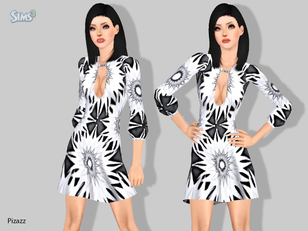 The Sims Resource Cocktail Dress V 03