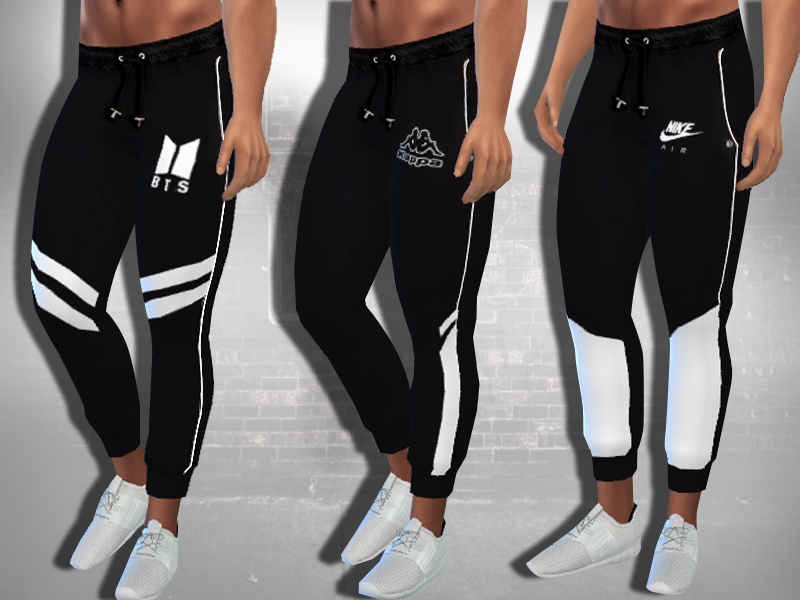 The Sims Resource - Male Sims Athletic Joggers