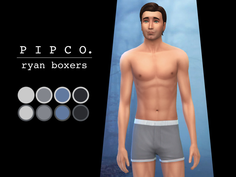 The Sims Resource - ryan boxers.