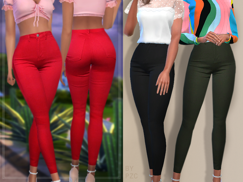 The Sims Resource - Set-Mabel Jeans and Adidas Sporty Sweater