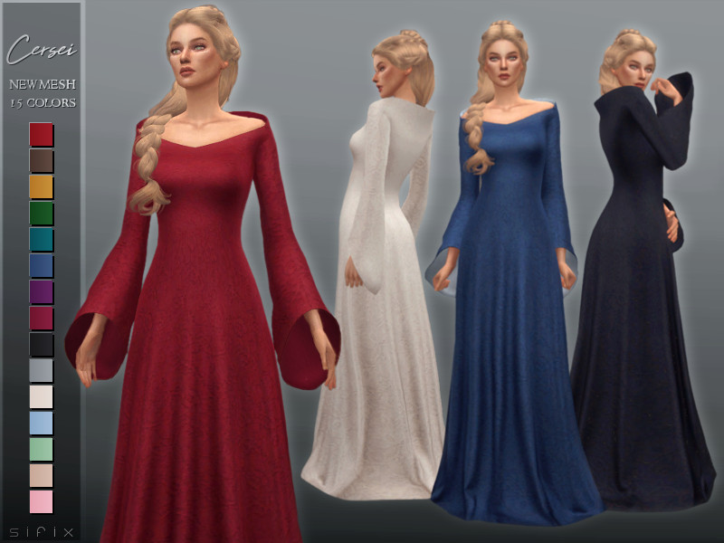 The Sims Resource - Cersei Dress