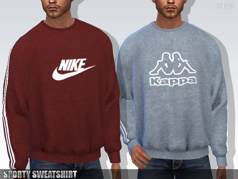 The Sims Resource - Sporty Sweatshirt(mesh required)