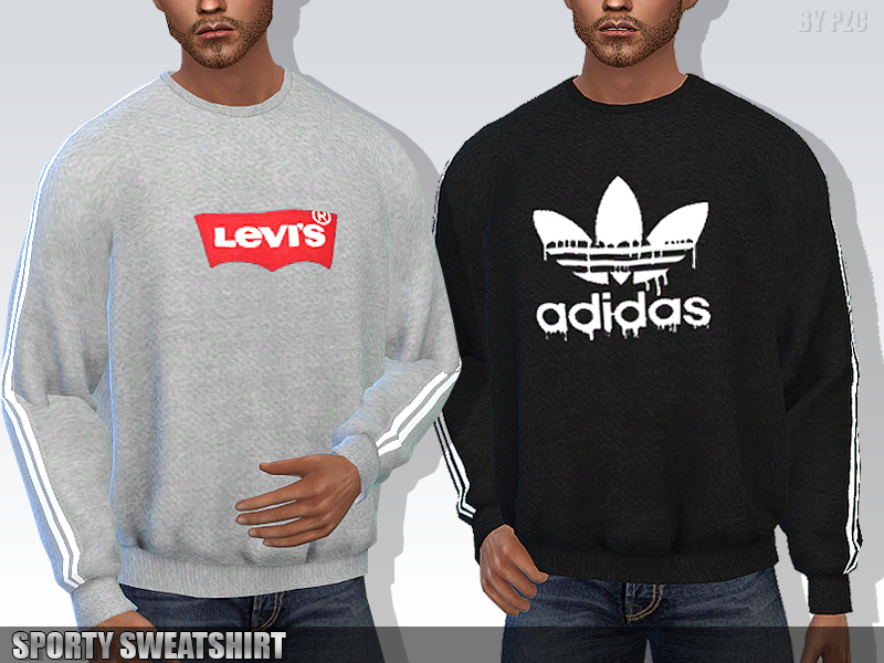 The Sims Resource - Sporty Sweatshirt(mesh required)