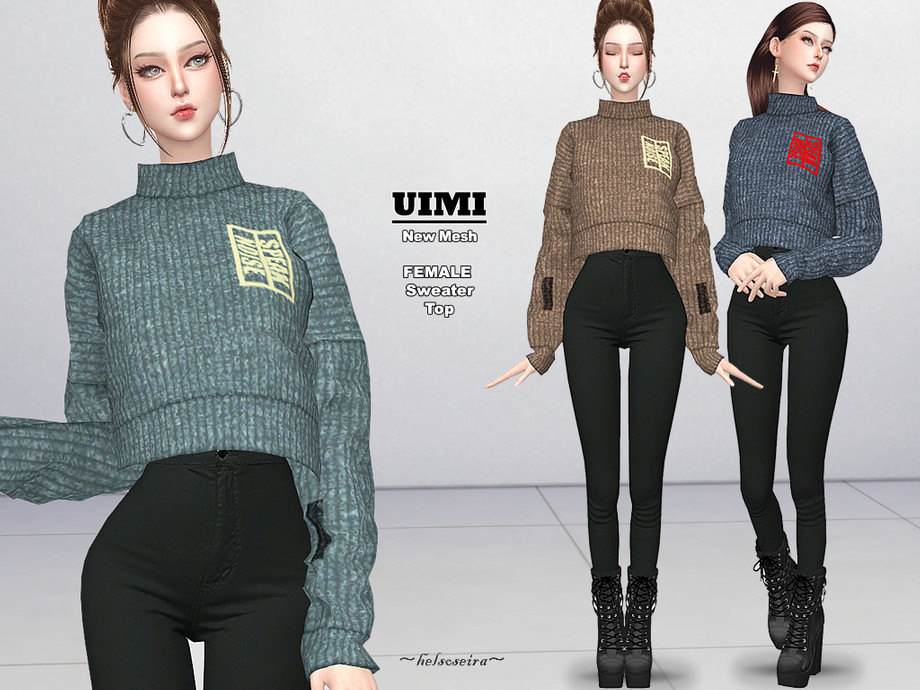 The Sims Resource - UIMI - Sweater