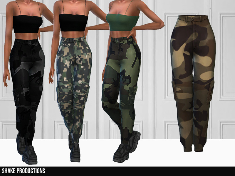 The Sims Resource - ShakeProductions 336 - Cargo Pants