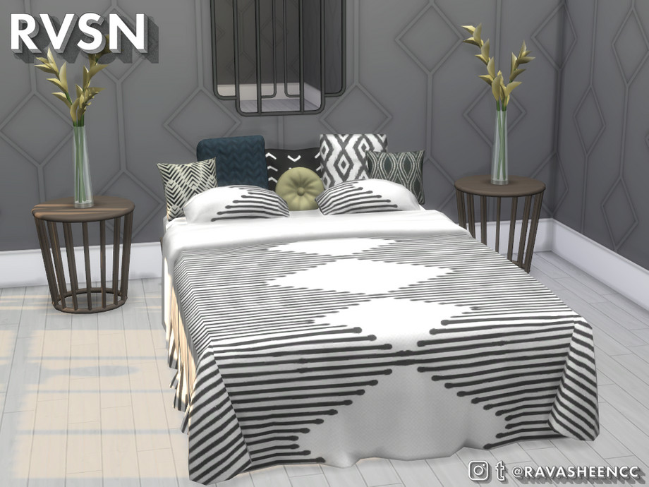 The Sims Resource - Never Been Bedder Platform Bed Frame - Double