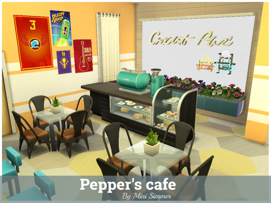The Sims Resource - Mini Cafe